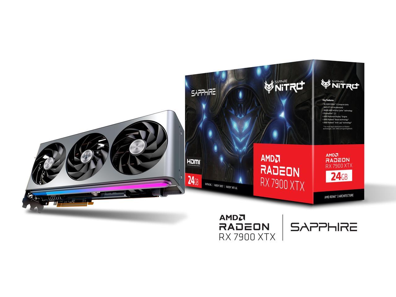 Sapphire Nitro+ AMD Radeon RX 7900 XTX Sapphire Nitro+ AMD Radeon RX 7900 XTX